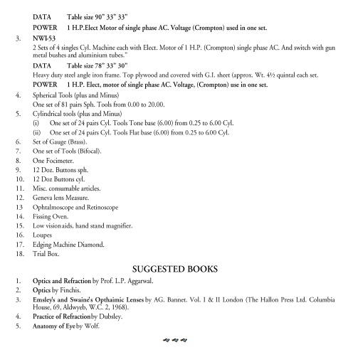  Ophthalmic Techniques Syllabus 