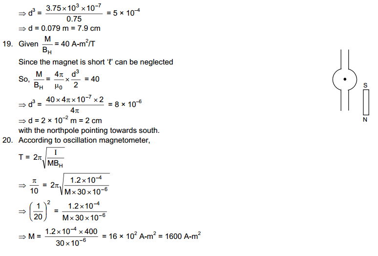 Permanent Magnets HC Verma Concepts of Physics Solutions