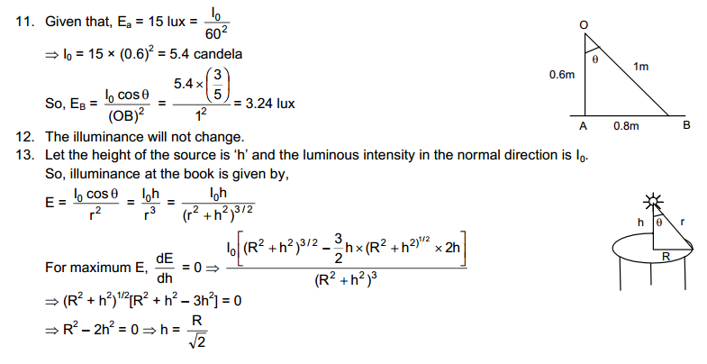 Photometry HC Verma Concepts of Physics Solutions