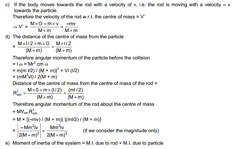 Rotational Mechanics HC Verma Concepts of Physics Solutions