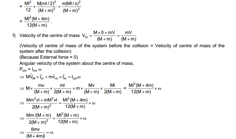 Rotational Mechanics HC Verma Concepts of Physics Solutions