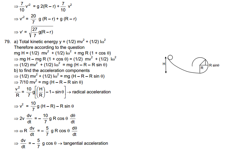 Rotational Mechanics HC Verma Concepts of Physics Solutions