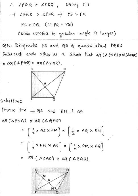 Solved CBSE Sample Papers for Class 9 Maths Paper 5 8