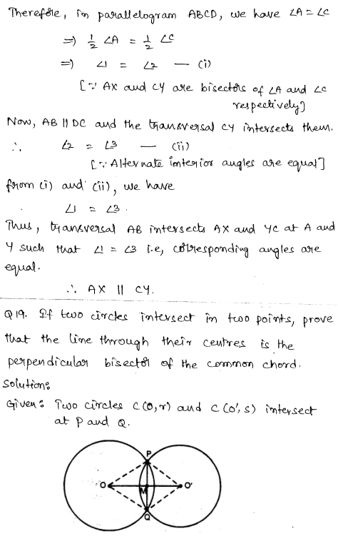 Solved CBSE Sample Papers for Class 9 Maths Paper 6 10