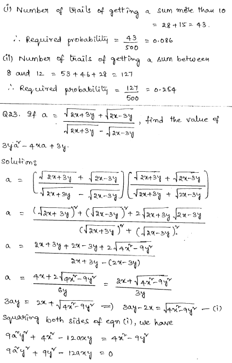 CBSE Sample Papers for Class 9 Maths Set 6 14