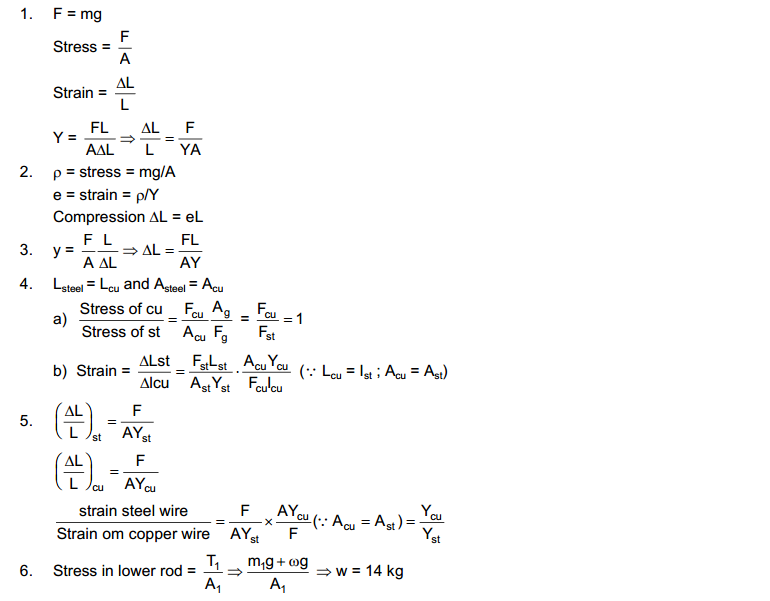 Some Mechanical Properties of Matter HC Verma Concepts of Physics Solutions