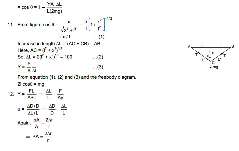 Some Mechanical Properties of Matter HC Verma Physics Solutions
