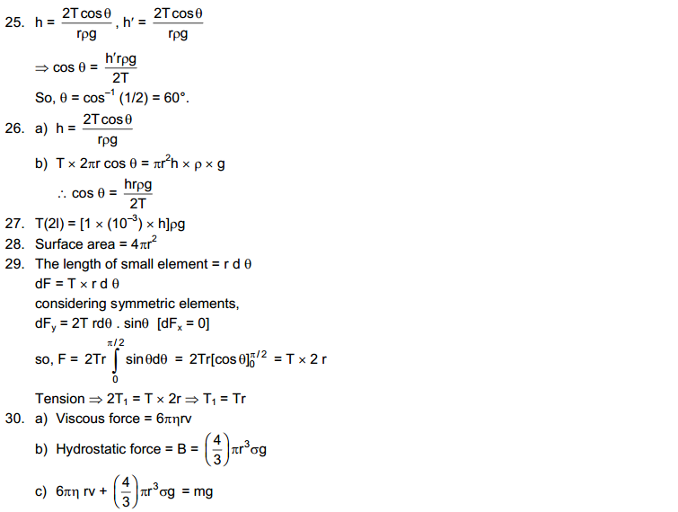 Some Mechanical Properties of Matter 