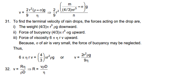 Some Mechanical Properties of Matter HC Verma Concepts of Physics Solutions Chapter 14