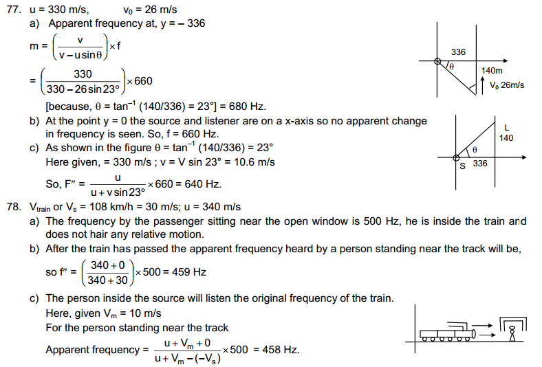 Sound Waves HC Verma Concepts of Physics Solutions