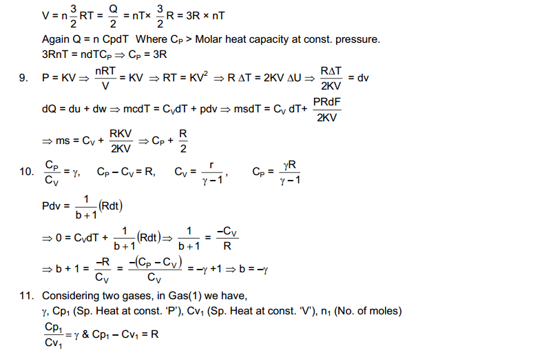 Specific Heat Capacities of Gases HC Verma Concepts of Physics Solutions
