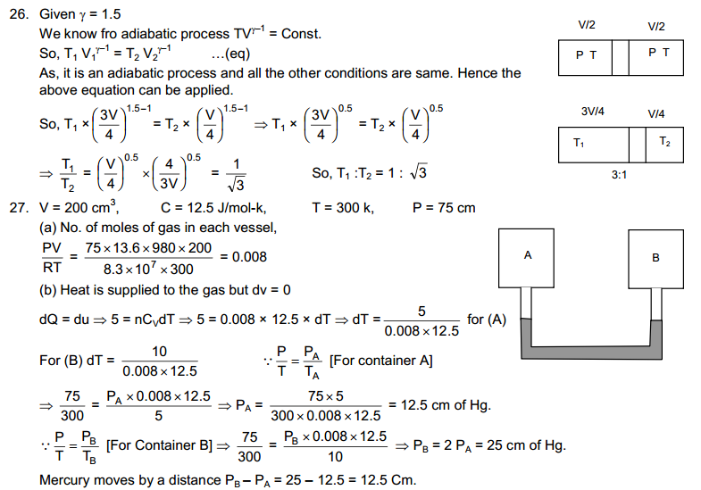 Specific Heat Capacities of Gases HC Verma Concepts of Physics Solutions