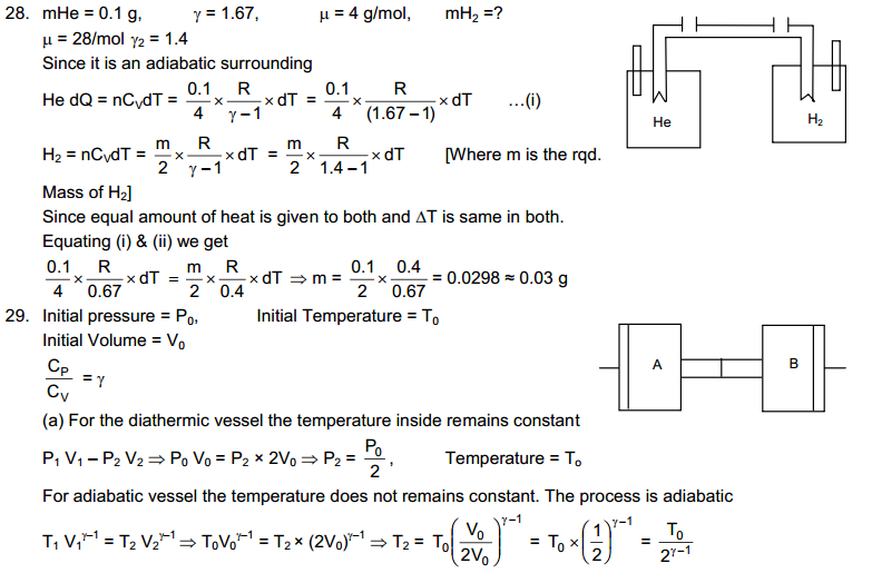 Specific Heat Capacities of Gases HC Verma Concepts of Physics Solutions