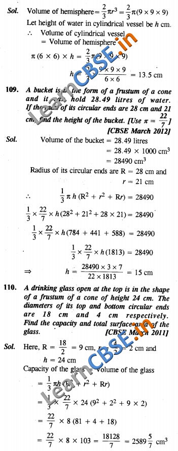  NCERT Solutions for Class 10 Maths SAQ 3 Marks 02 