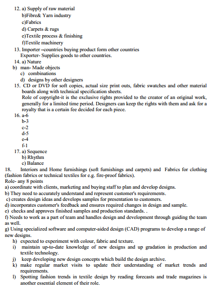  Textile Design Syllabus 