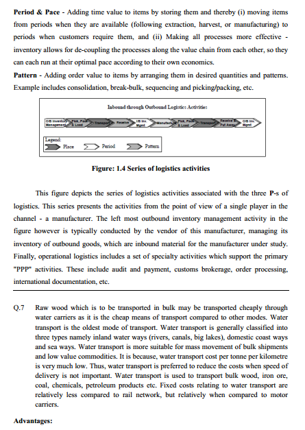  Transportation System & Logistic Management Syllabus 