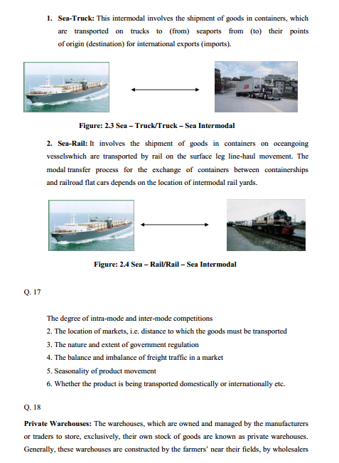  Transportation System & Logistic Management Syllabus 