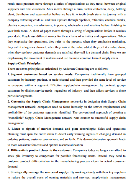  Transportation System & Logistic Management Syllabus 