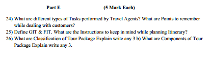  Travel and Tourism Syllabus 