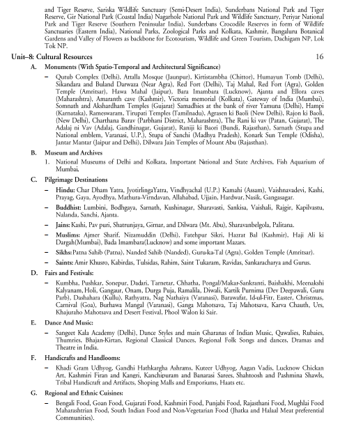  Travel and Tourism Syllabus 