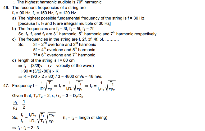 Wave Motion and Waves on String HC Verma Concepts of Physics 